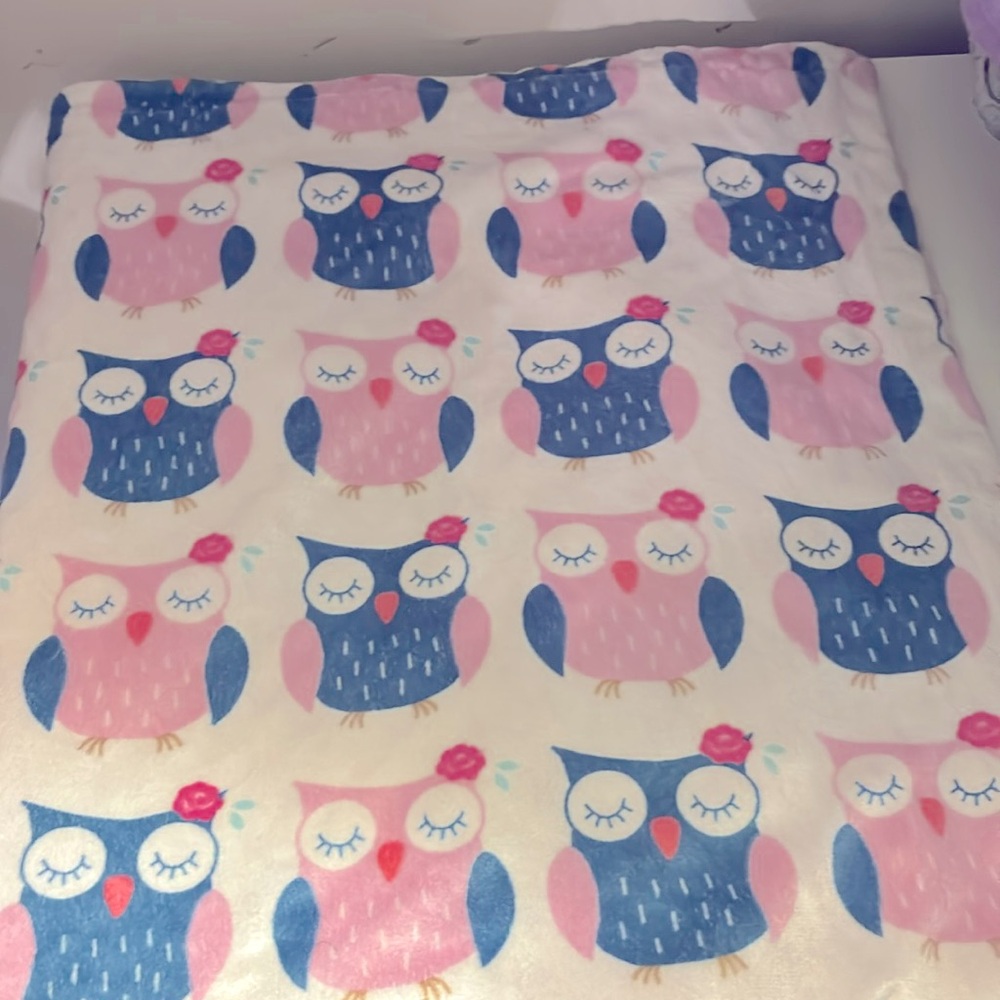 Cute owl blanket